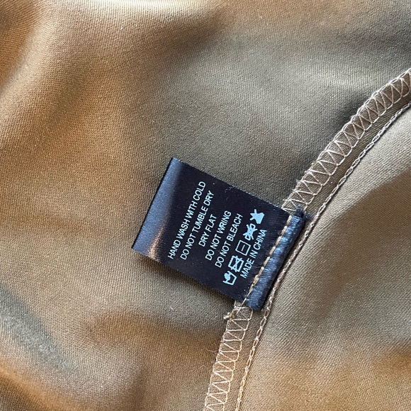 Oliver Satin Cowl Neck Halter Dress - Picture 8 of 11